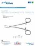 Product Sheet - Halsted Mosquito Hemostatic Forceps